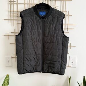 Apt. 9 Men's Dark Quilted Vest M